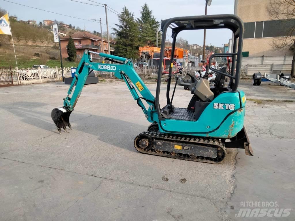 Kobelco SK 16 حفارات صغيرة أقل من 7 طن (حفارات صغيرة)