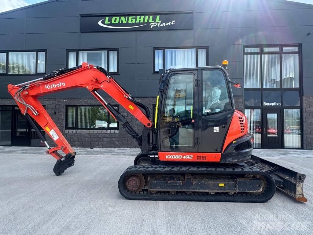 Kubota KX 080-4 حفارات وسط 7 طن - 12 طن