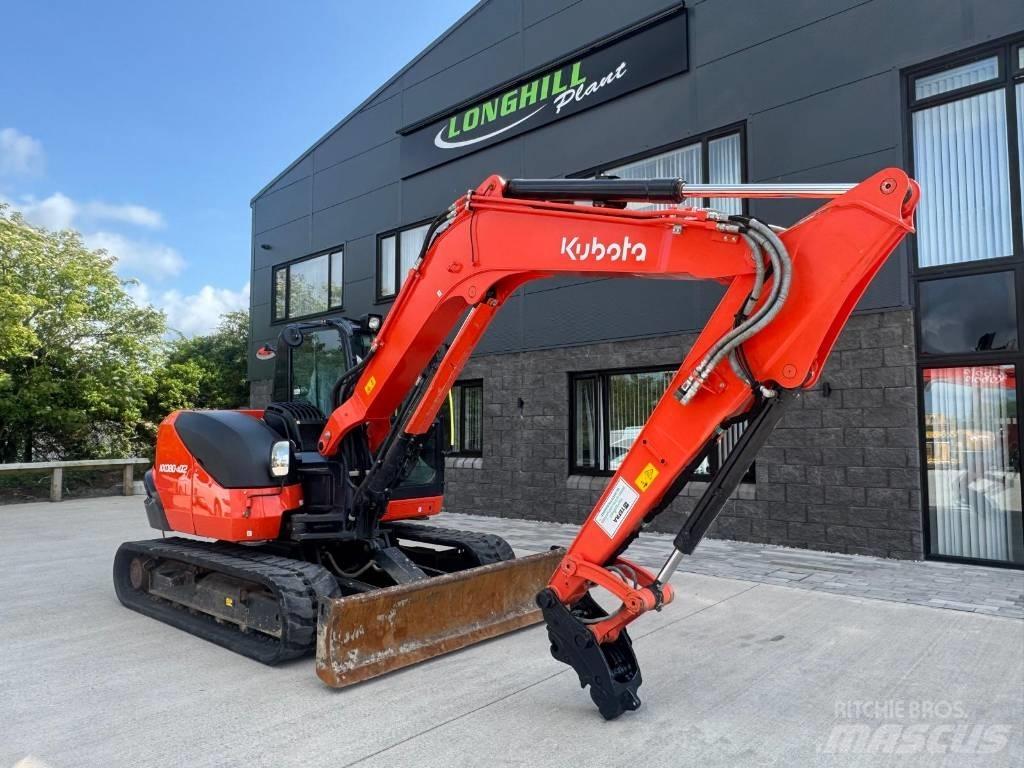 Kubota KX 080-4 حفارات وسط 7 طن - 12 طن