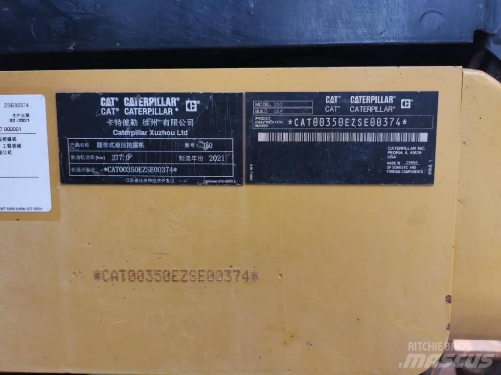 CAT 2021 CAT 350 حفارات بعجل