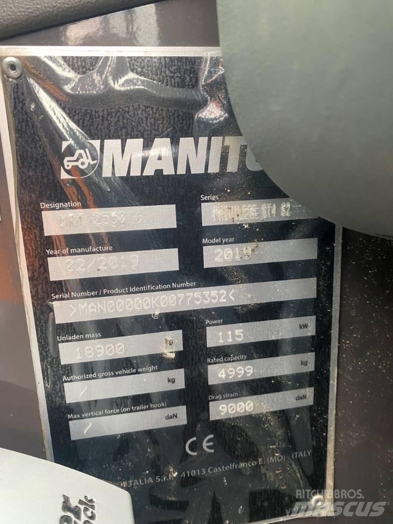 Manitou MRT 2550 مناولات متداخلة