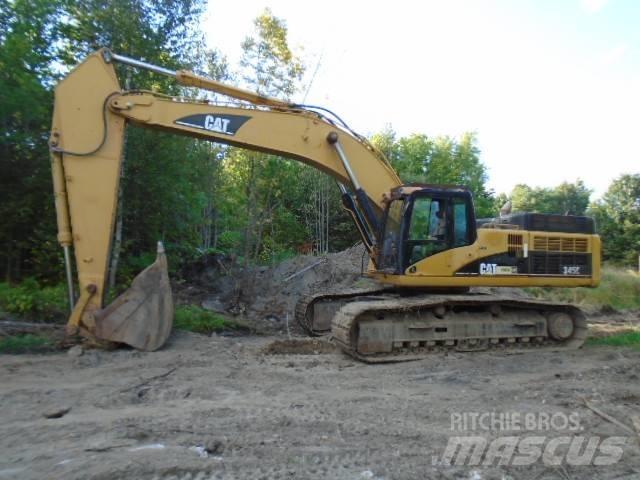 CAT 345 C L حفارات زحافة
