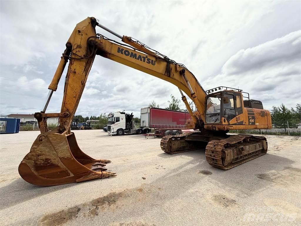 Komatsu PC490LC-10 حفارات زحافة