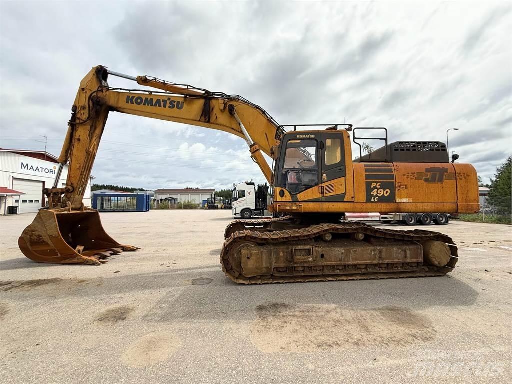 Komatsu PC490LC-10 حفارات زحافة