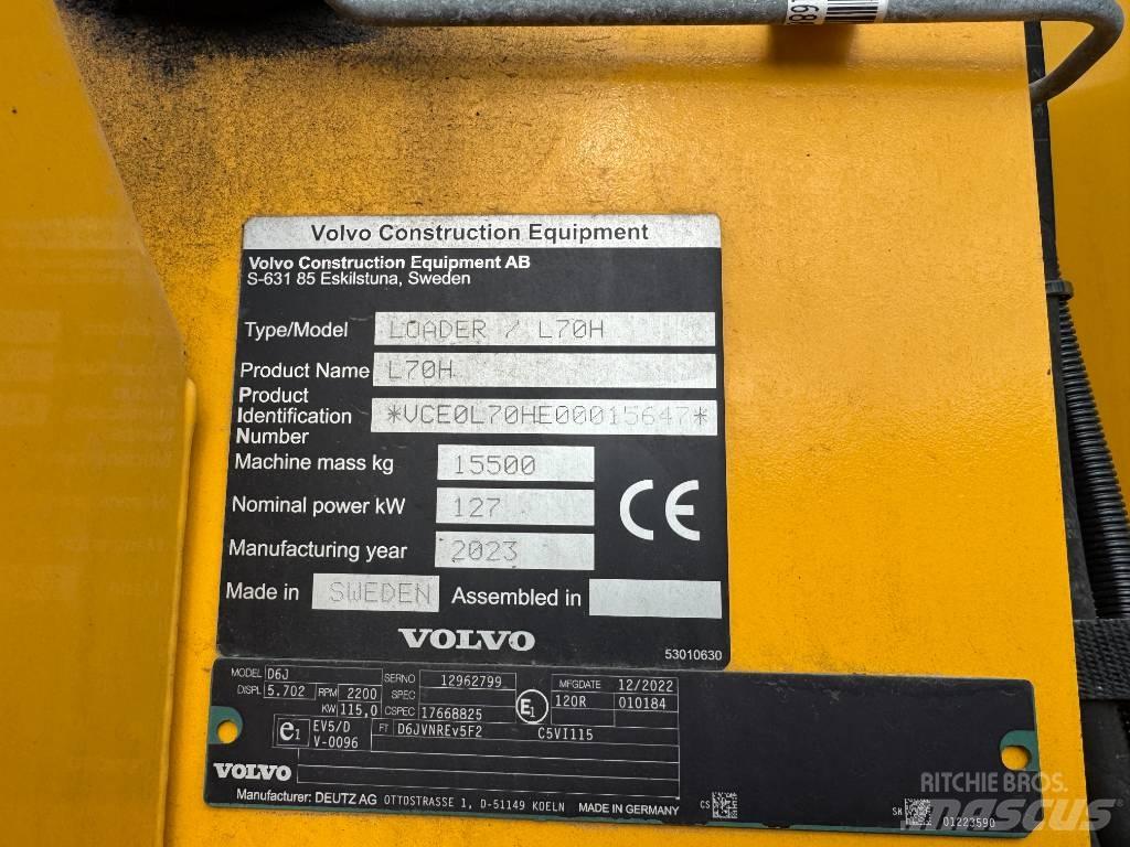 Volvo L 70 H2 لوادر بعجل