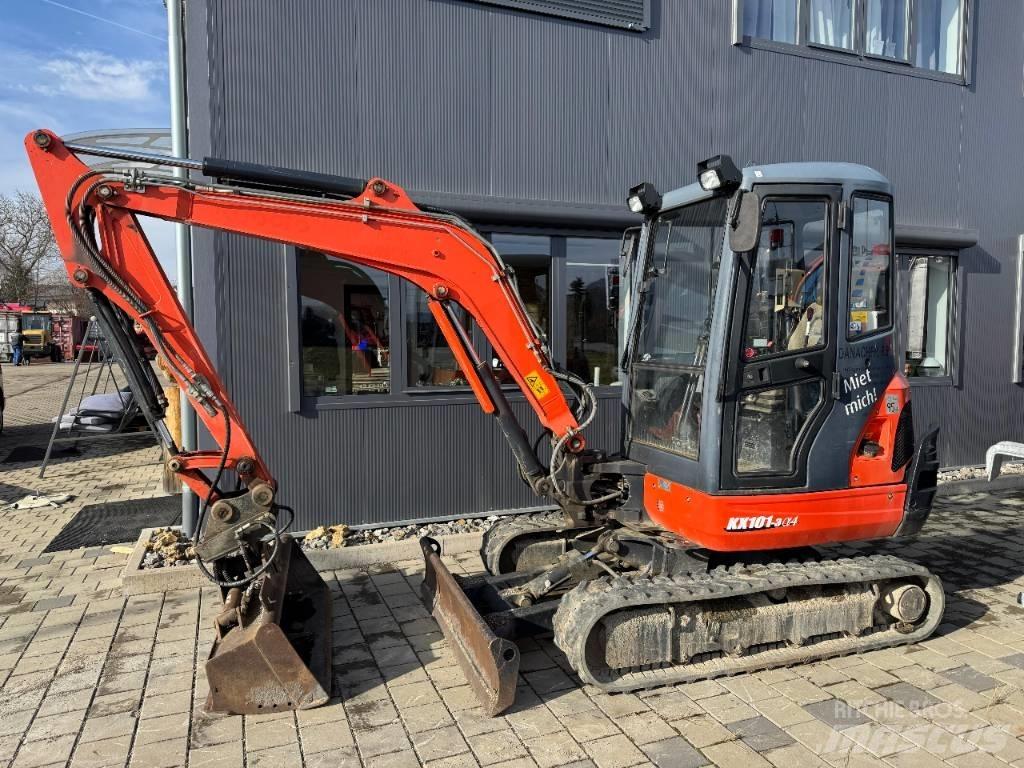 Kubota KX 101-3 A حفارات صغيرة أقل من 7 طن (حفارات صغيرة)
