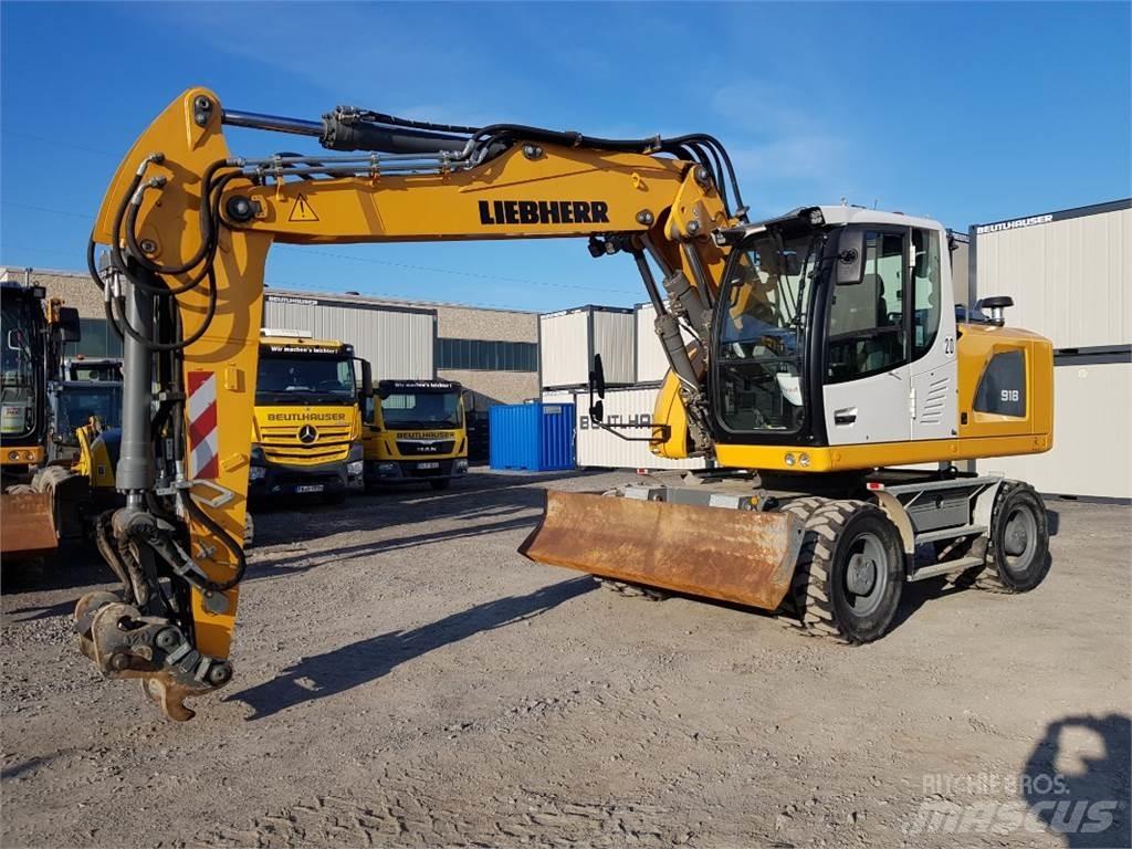 Liebherr A918 حفارات بعجل