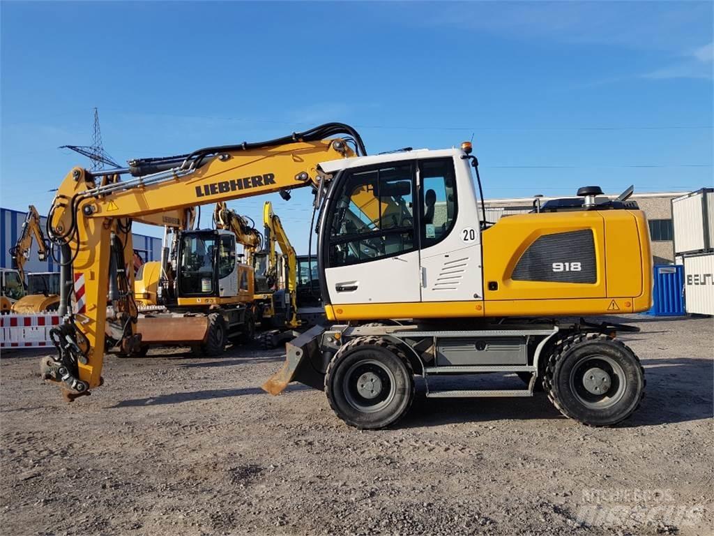 Liebherr A918 حفارات بعجل