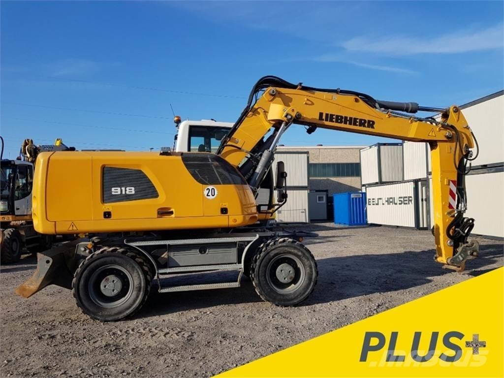 Liebherr A918 حفارات بعجل