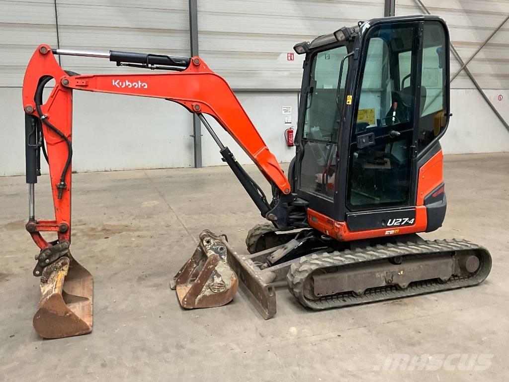 Kubota U 27-4 حفارات صغيرة أقل من 7 طن (حفارات صغيرة)