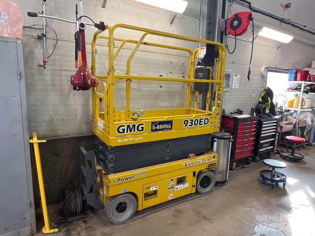 Saxlift GMG 930 ED, رافعات مقصية الشكل