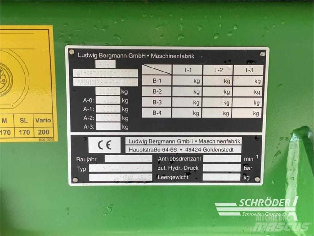 Bergmann HTW 45 S مقطورة حبوب