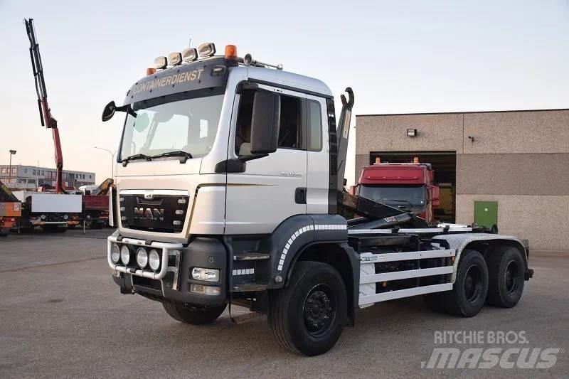 MAN TGS 33.400 شاحنات الرافعات الخطافية