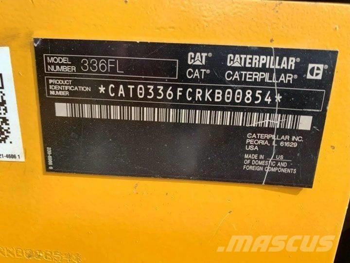 CAT 336 F L حفارات زحافة