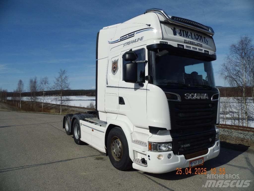 Scania R 580 وحدات الجر