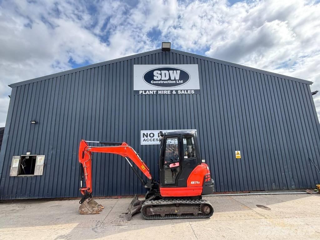Kubota KX 71-3 حفارات صغيرة أقل من 7 طن (حفارات صغيرة)