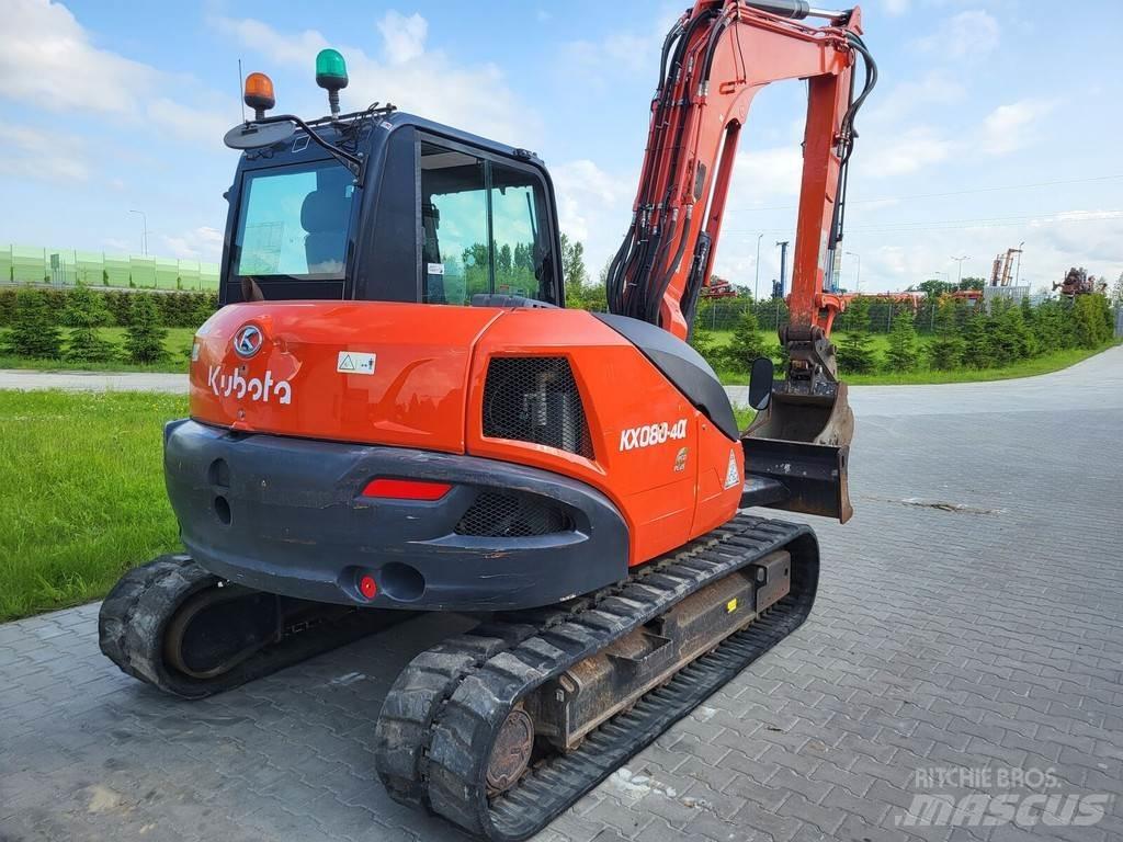 Kubota KX080-40 حفارات زحافة