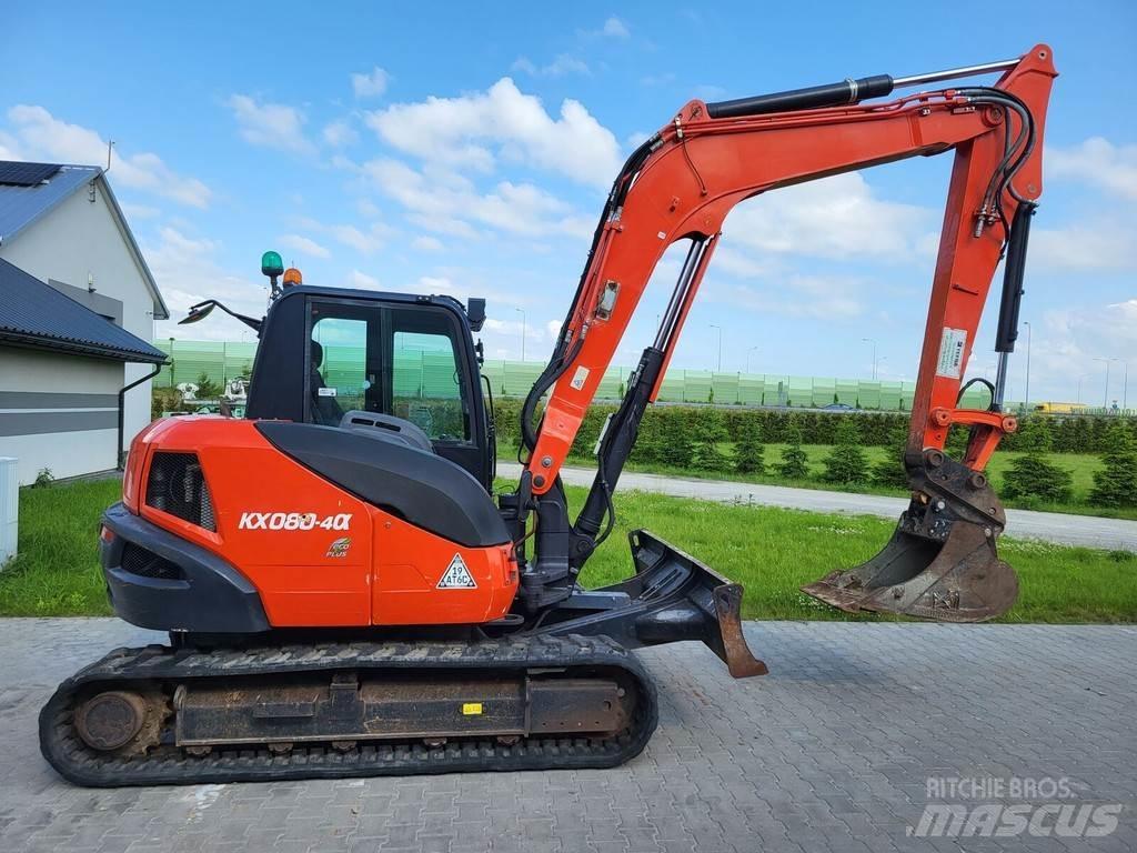 Kubota KX080-40 حفارات زحافة