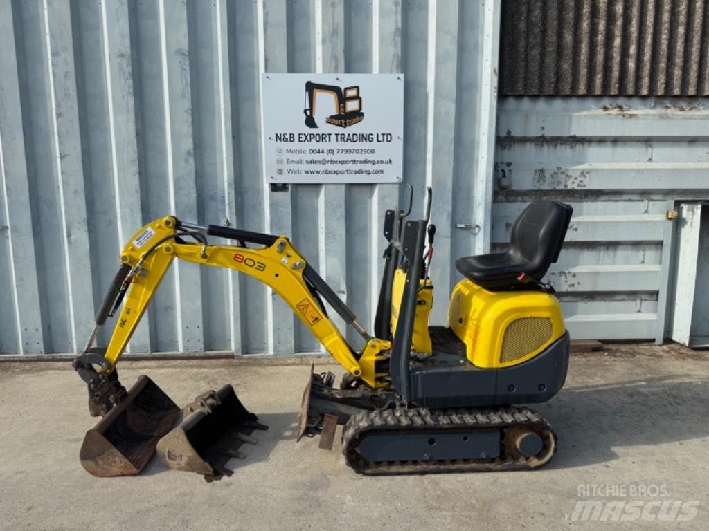 Wacker Neuson 803 حفارات صغيرة أقل من 7 طن (حفارات صغيرة)