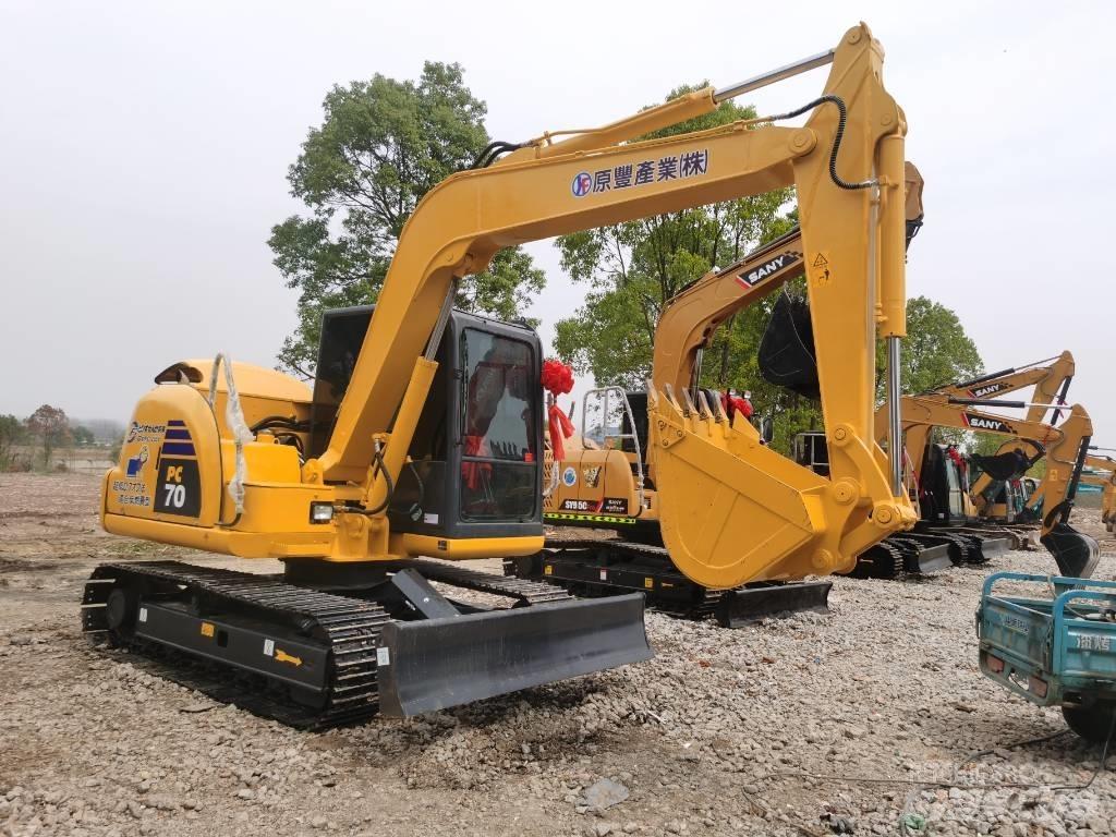 Komatsu PC 70-8 حفارات زحافة