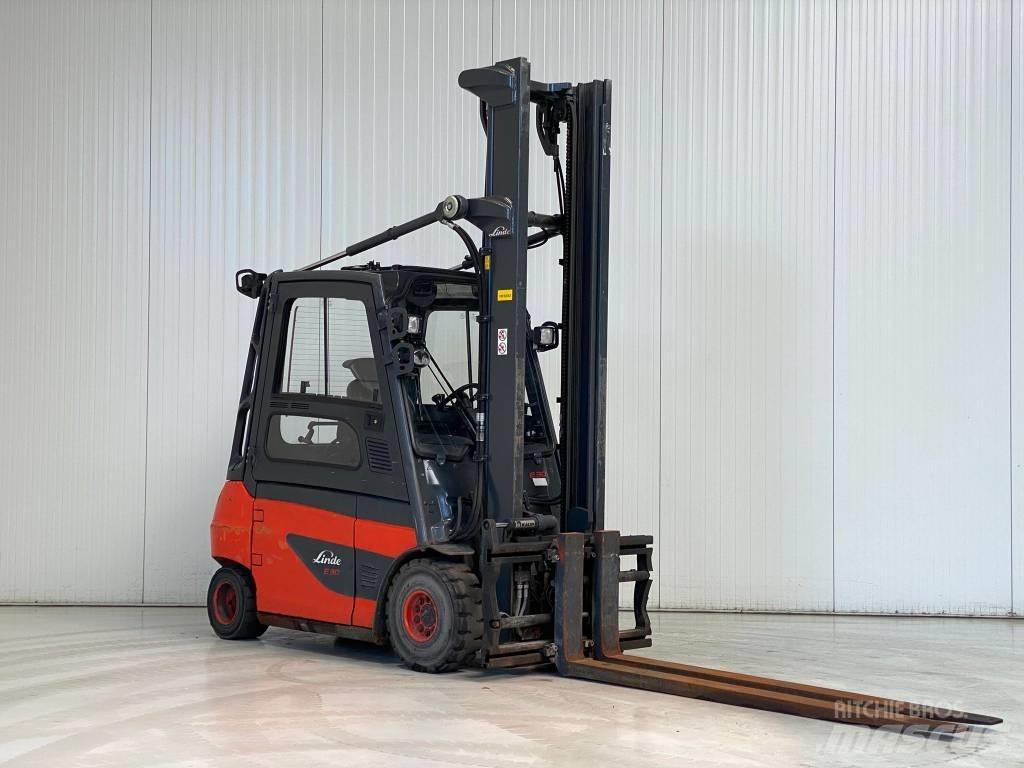 Linde E30-01 شاحنات ذات رافعات شوكية تعمل بالكهرباء