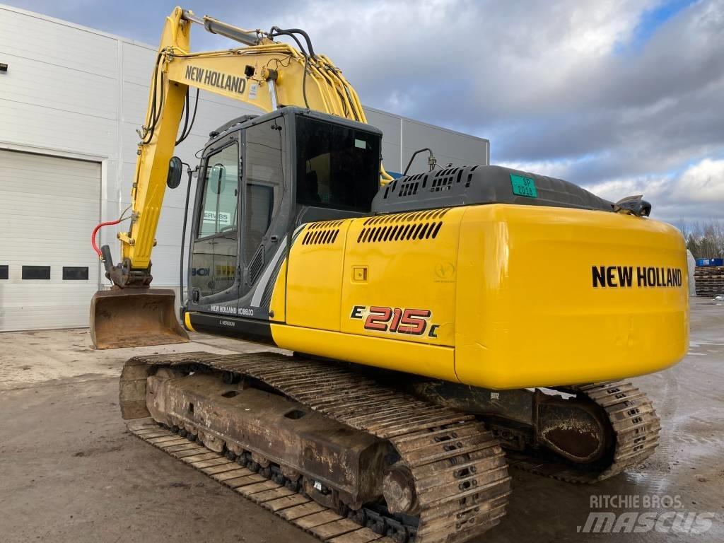 New Holland E 215 C حفارات زحافة