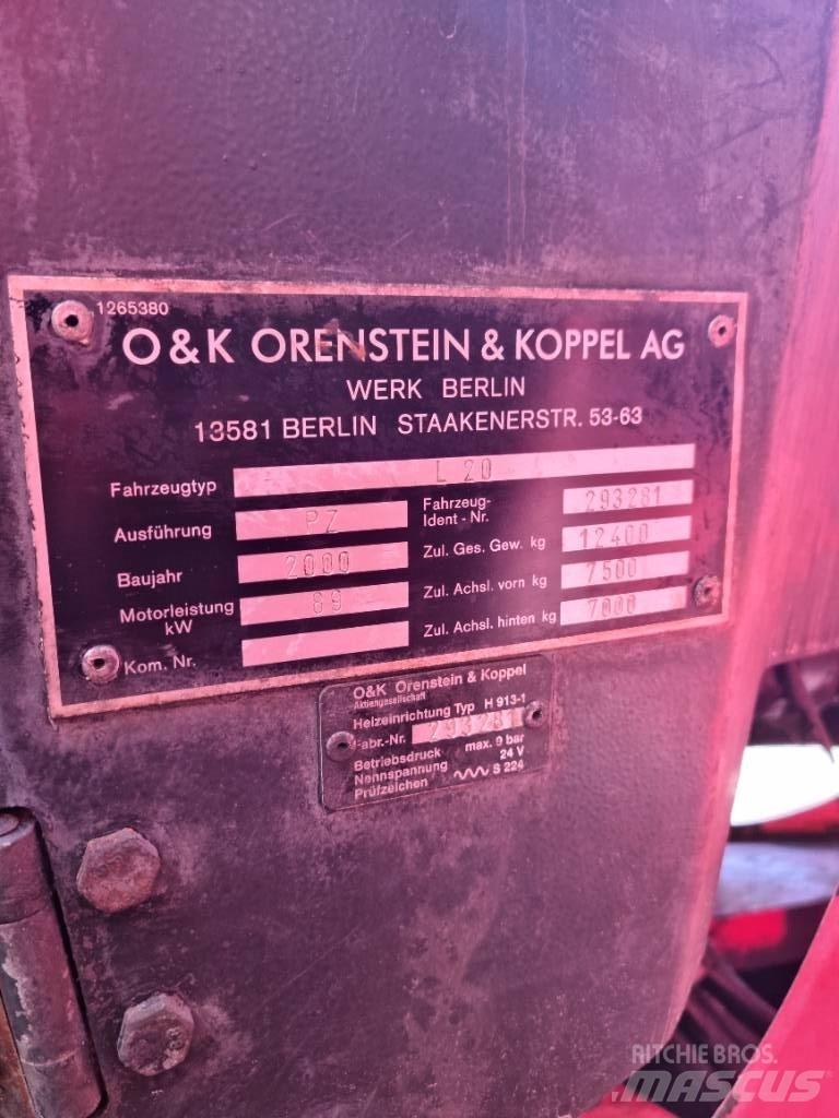 O&K L 20 لوادر بعجل