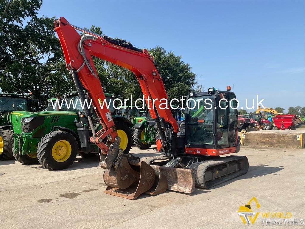 Kubota KX 080-4 حفارات وسط 7 طن - 12 طن