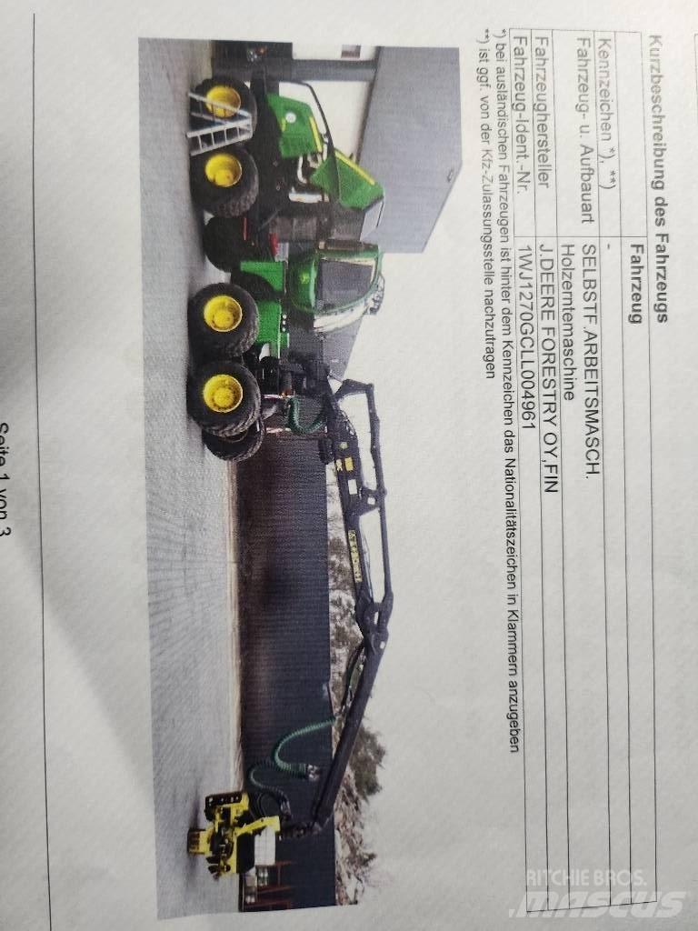 John Deere 1270 G حصادات