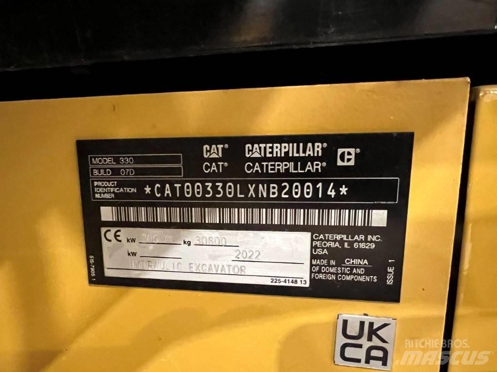 CAT 330 Next Gen حفارات زحافة