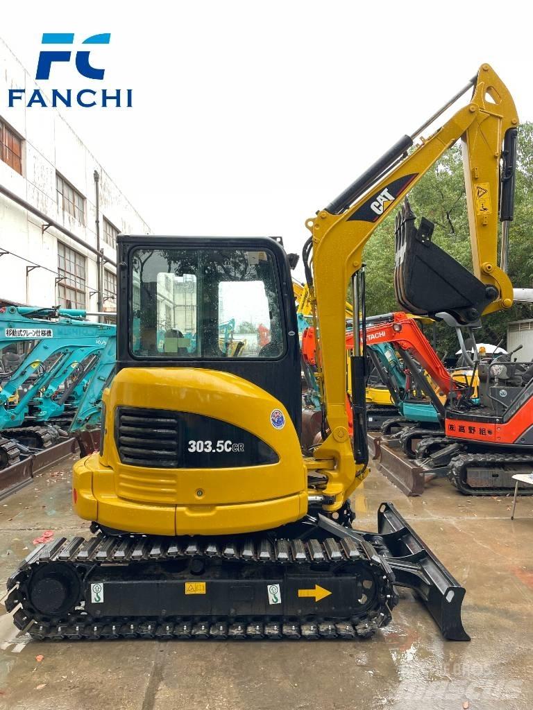 CAT 303.5 C CR حفارات صغيرة أقل من 7 طن (حفارات صغيرة)