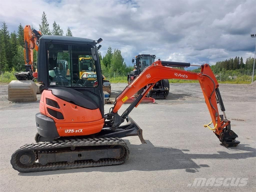 Kubota U25-3 حفارات صغيرة أقل من 7 طن (حفارات صغيرة)
