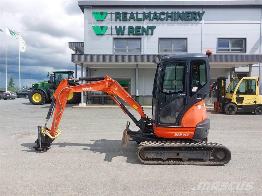 Kubota U25-3 حفارات صغيرة أقل من 7 طن (حفارات صغيرة)