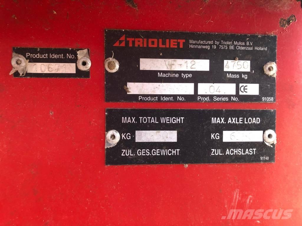 Trioliet VF-12 علافات ماشية