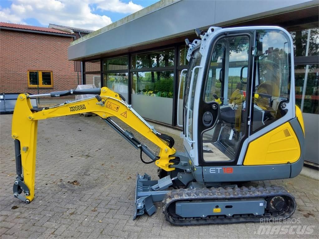 Wacker ET 18 حفارات صغيرة أقل من 7 طن (حفارات صغيرة)