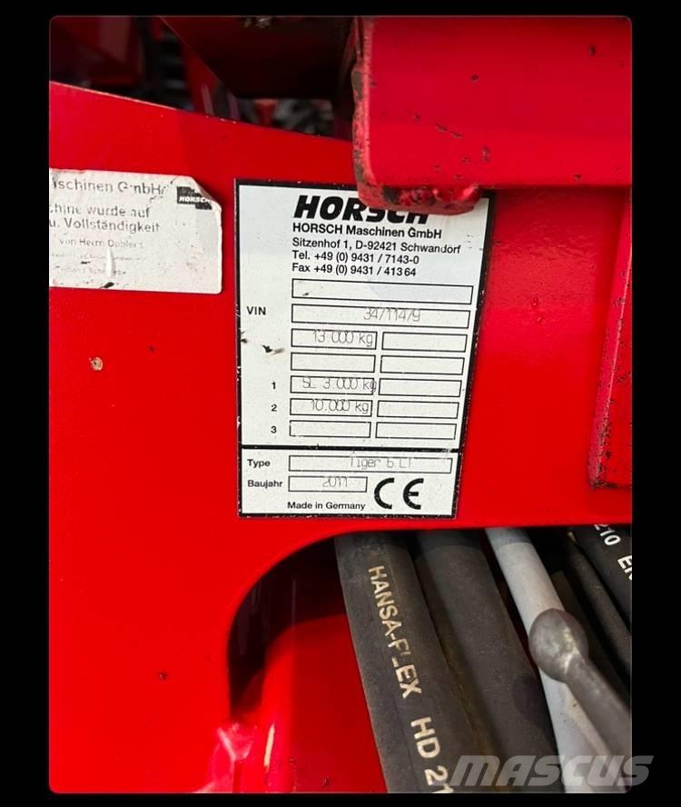 Horsch Tiger 6 LT كاسحات