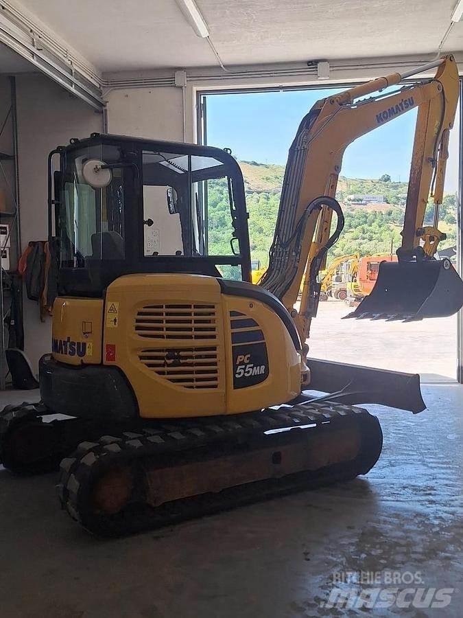 Komatsu PC55 MR-3 حفارات صغيرة أقل من 7 طن (حفارات صغيرة)