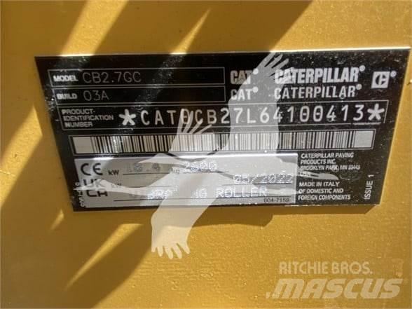 CAT CB2.7 GC مداحل أحادية الأسطوانة