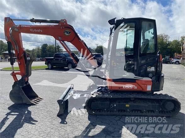 Kubota U55-5 حفارات صغيرة أقل من 7 طن (حفارات صغيرة)