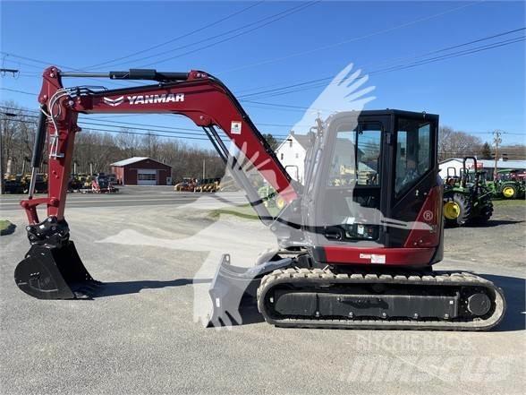 Yanmar VIO80-7 حفارات زحافة