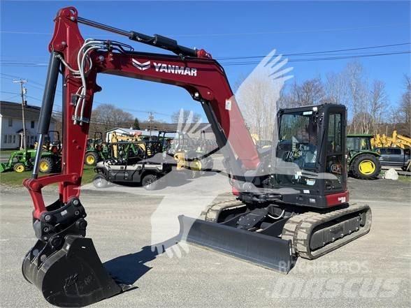 Yanmar VIO80-7 حفارات زحافة