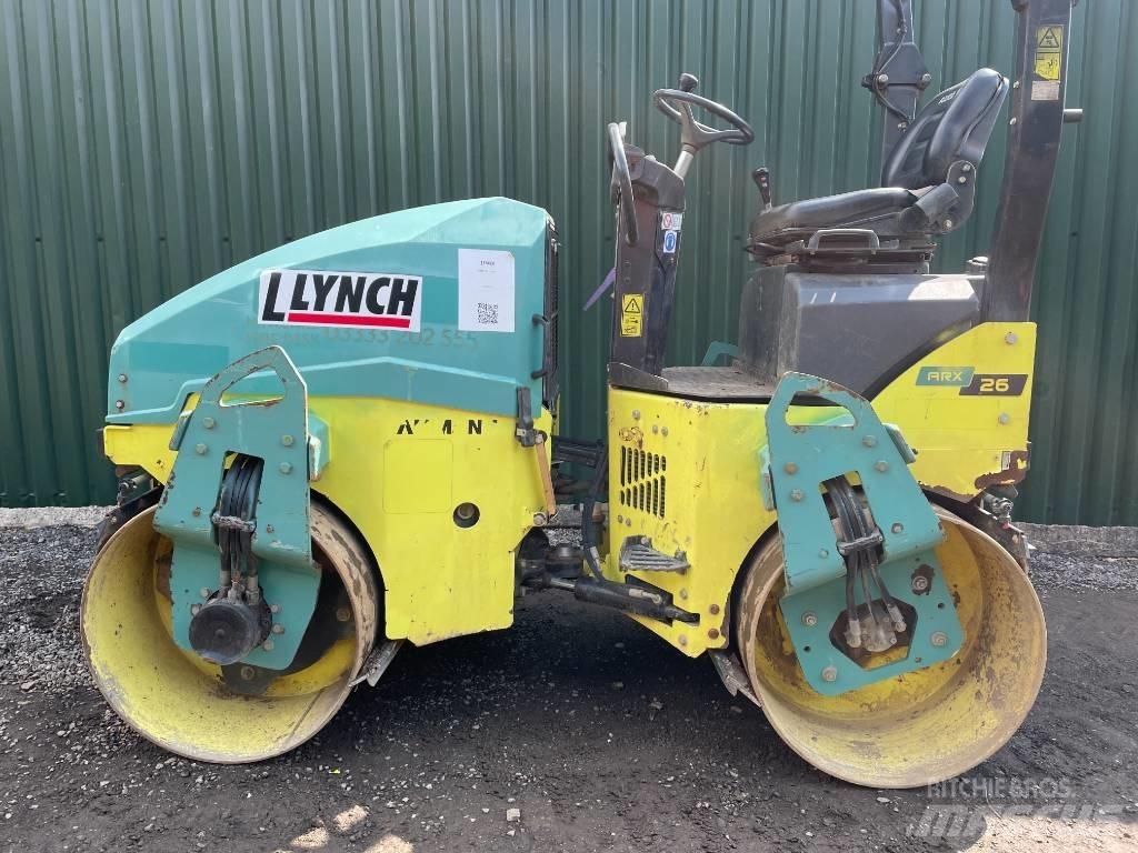 Ammann ARX 26 مداحل ثنائية الاسطوانة