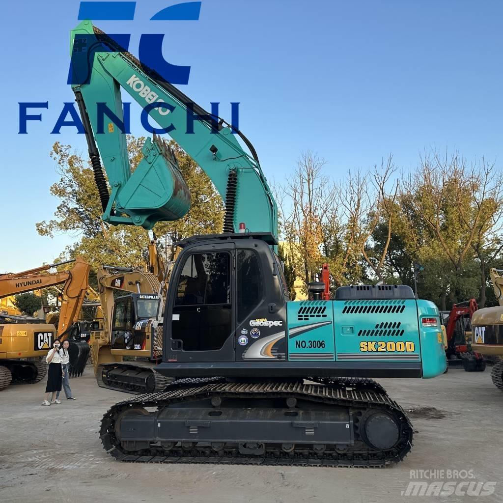 Kobelco sk200D مناولات المخلفات / مناولات صناعية