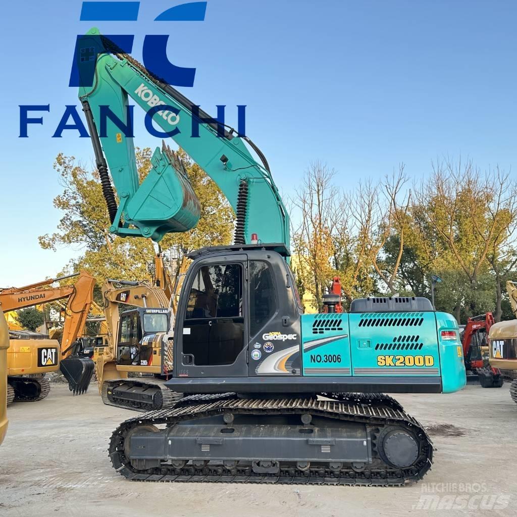 Kobelco sk200D مناولات المخلفات / مناولات صناعية