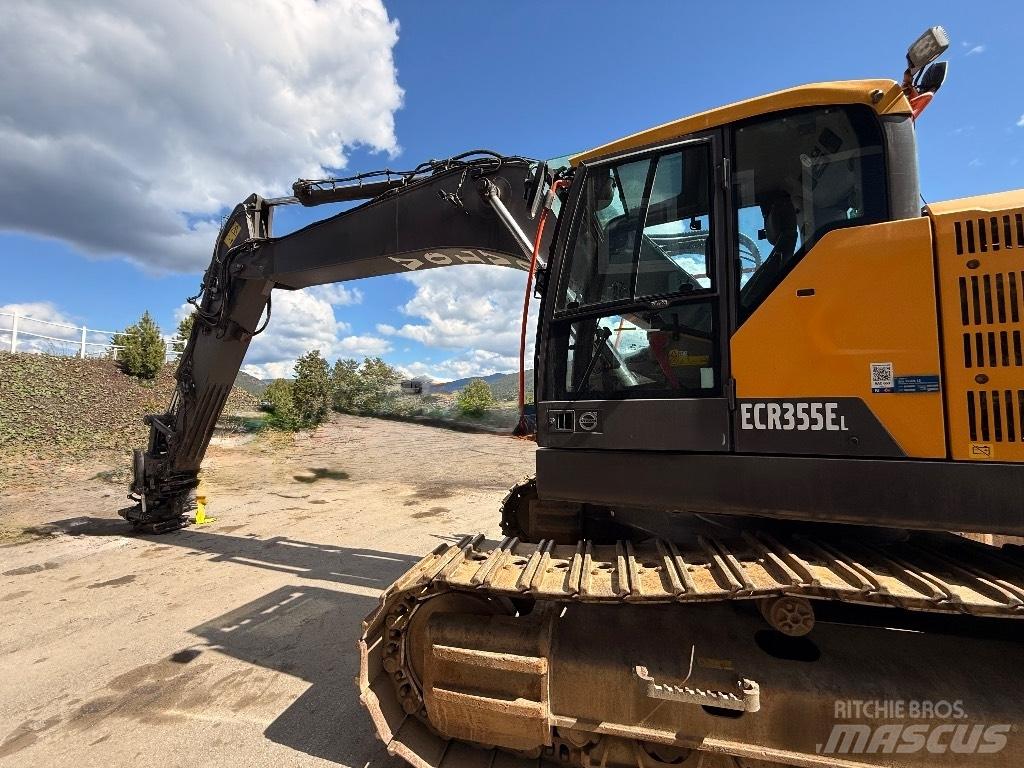 Volvo ECR355EL حفارات زحافة