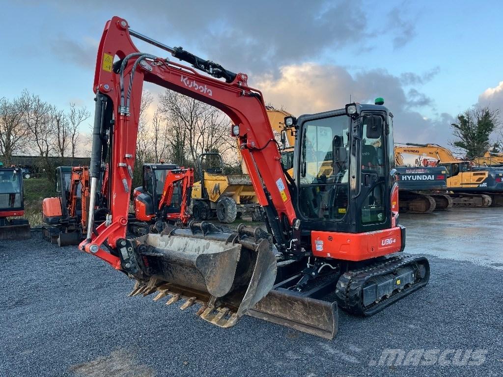 Kubota U 36-4 حفارات صغيرة أقل من 7 طن (حفارات صغيرة)