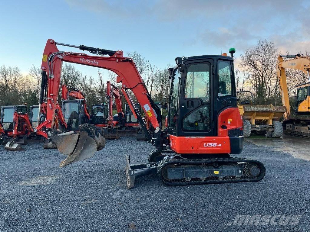 Kubota U 36-4 حفارات صغيرة أقل من 7 طن (حفارات صغيرة)