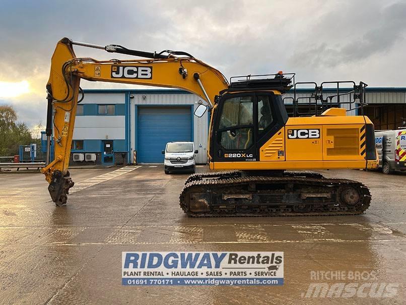 JCB JS 220 XD حفارات زحافة