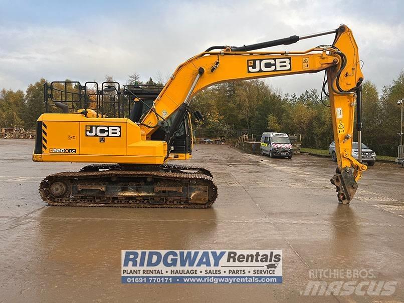 JCB JS 220 XD حفارات زحافة