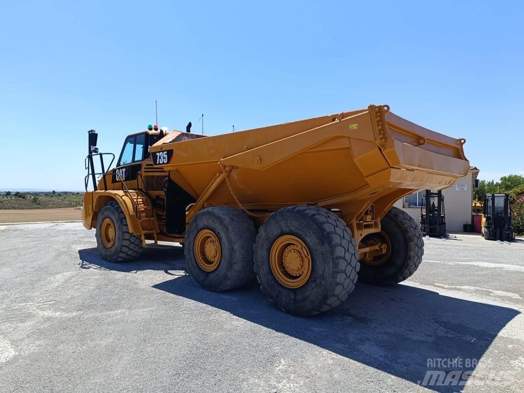 CAT 735 ساحبات مفصلية